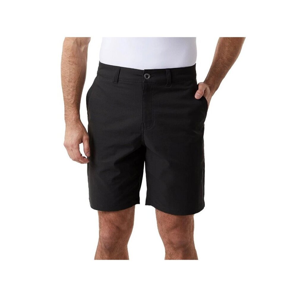 NWOT 32 Degrees Cool Men's Shorts Size 34 Black Lightweight Polyester